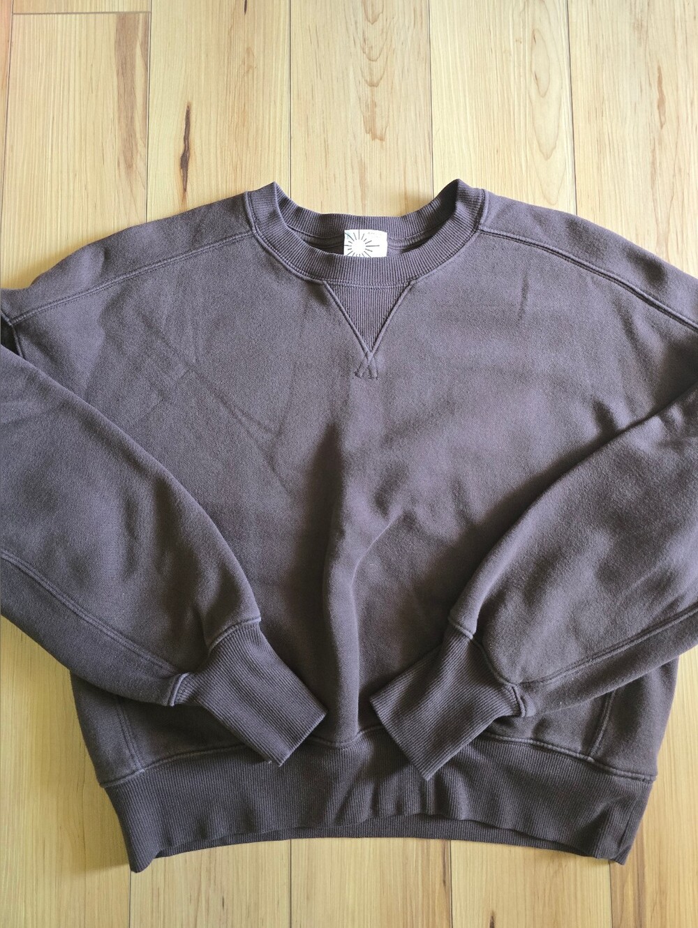 Aerie Offline brown crewneck